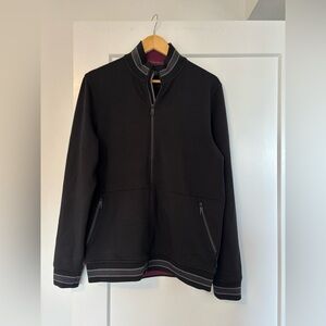 Ted Baker Men’s Black Zip-Up Sweater Size M